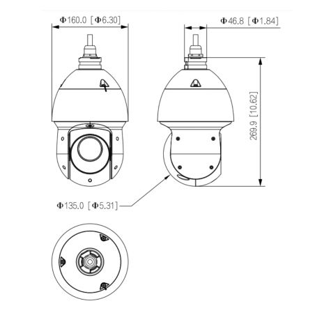 Dahua Dh Sd Gb Hnr Dahua Wizsense Ip Ptz Dome