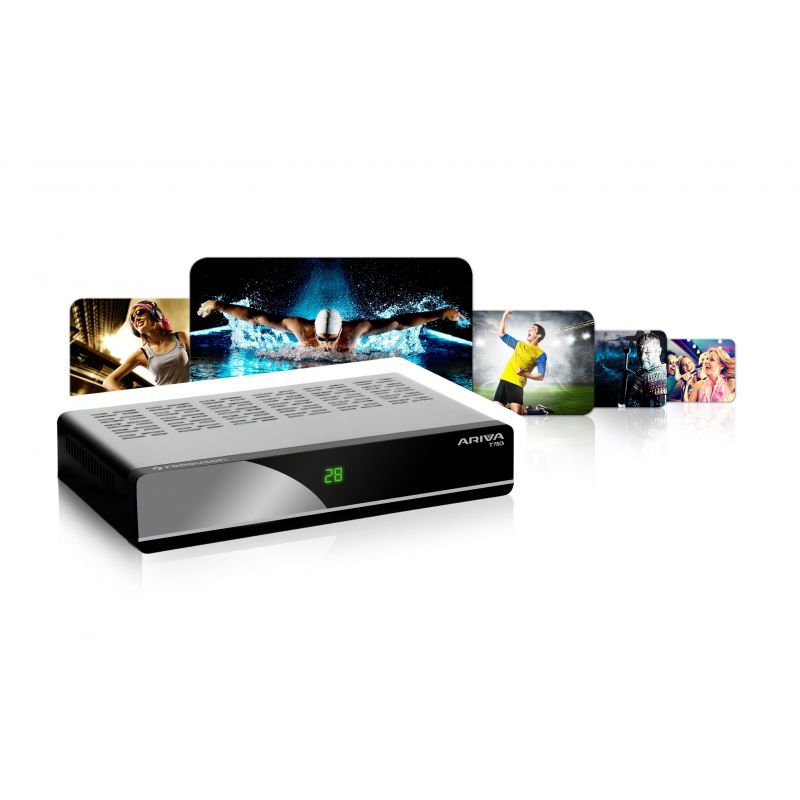 Multimedia Player HD DTT Receiver Ferguson T750i Wifi DVB T2 PVR 1080p MKV