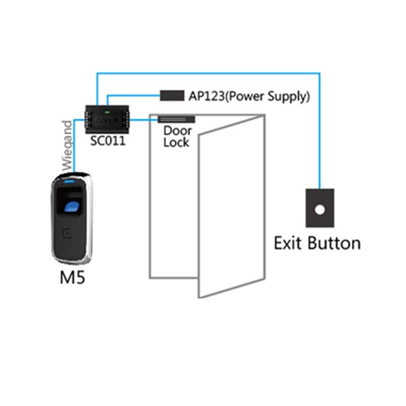 Anviz M5 MF ANVIZ Autonomous Biometric Reader Fingerprints And MF