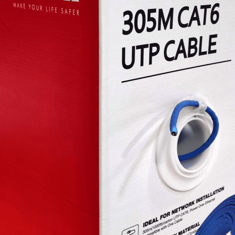 Dahua PFM920I 6UN C BLUE Bobina 305mts Cable UTP CAT6 0 53mm