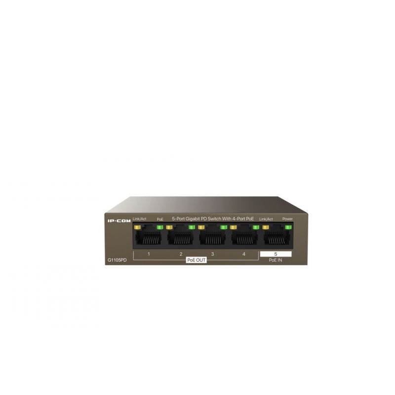 Ipcom G1105PD Switch Esclavo Alimentando Desde Otro Dispositivo POE No