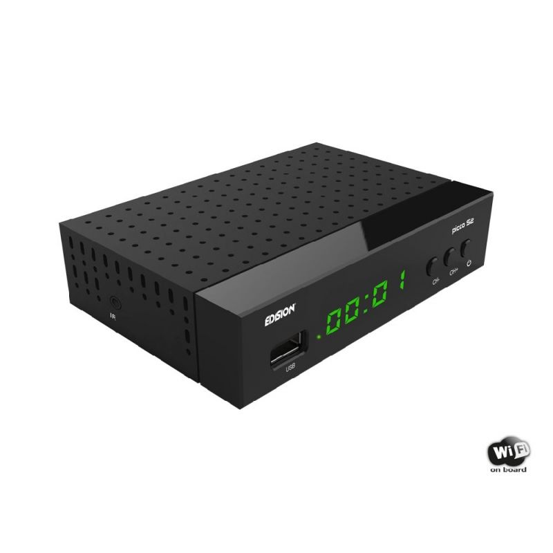 Edision Picco S2 - Satellite receiver DVB-S2, WiFi