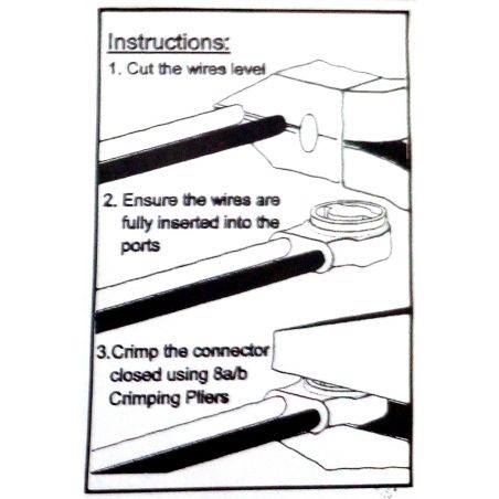 Splicer telephone cable with Gel (1 unit)