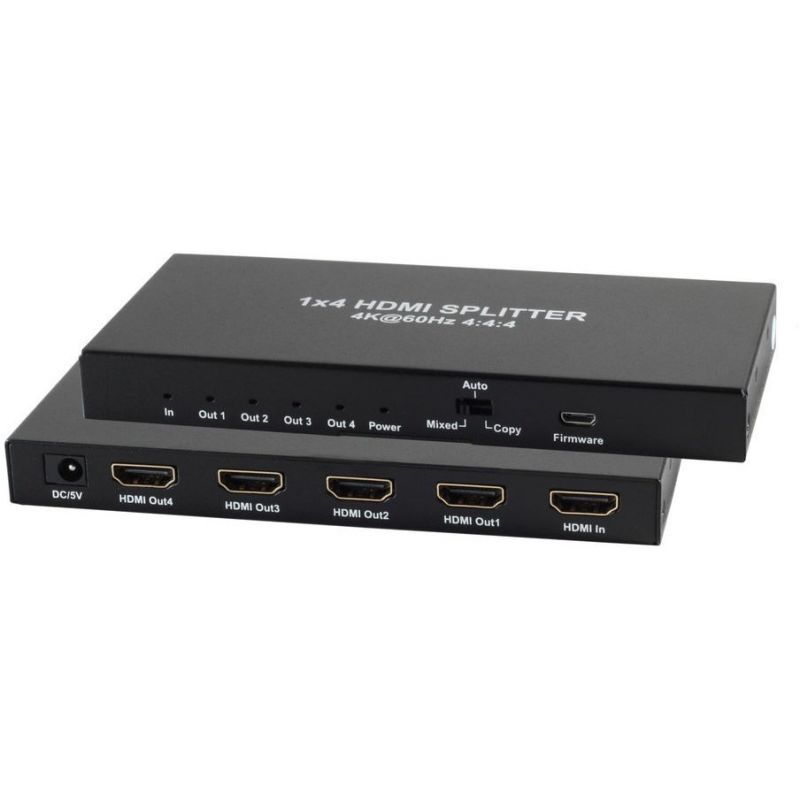 SecurLink Répartiteur HDMI 1 entrée 4 sorties 4K x 2K - Noir