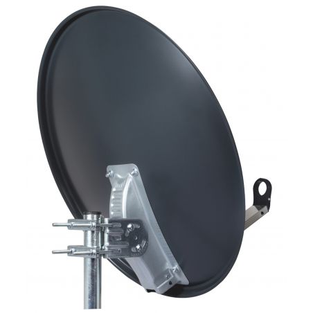 Triax TDA 65A aluminium satellite dish 65cm Anthracite gray