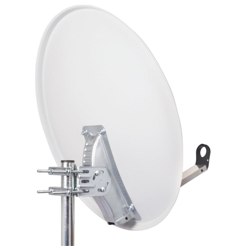 Triax TDA 80LG aluminium satellite dish 80cm Light grey
