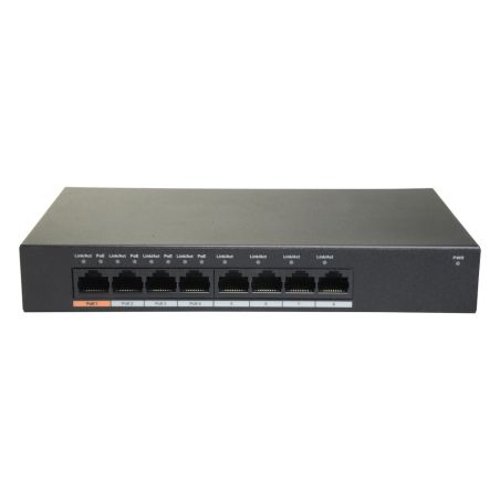 PFS3008-8GT-60 - Branded PoE Switch, 8 GigaBit ports (4 PoE ports),…