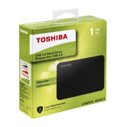 Toshiba Canvio Basics Disco rígido externo 2.5" 1TB USB 3.0