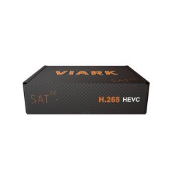 Viark Sat 4K Receptor Satélite 4K Multistream UHD DVB-S2X H.265 HEVC 60fps  con LAN