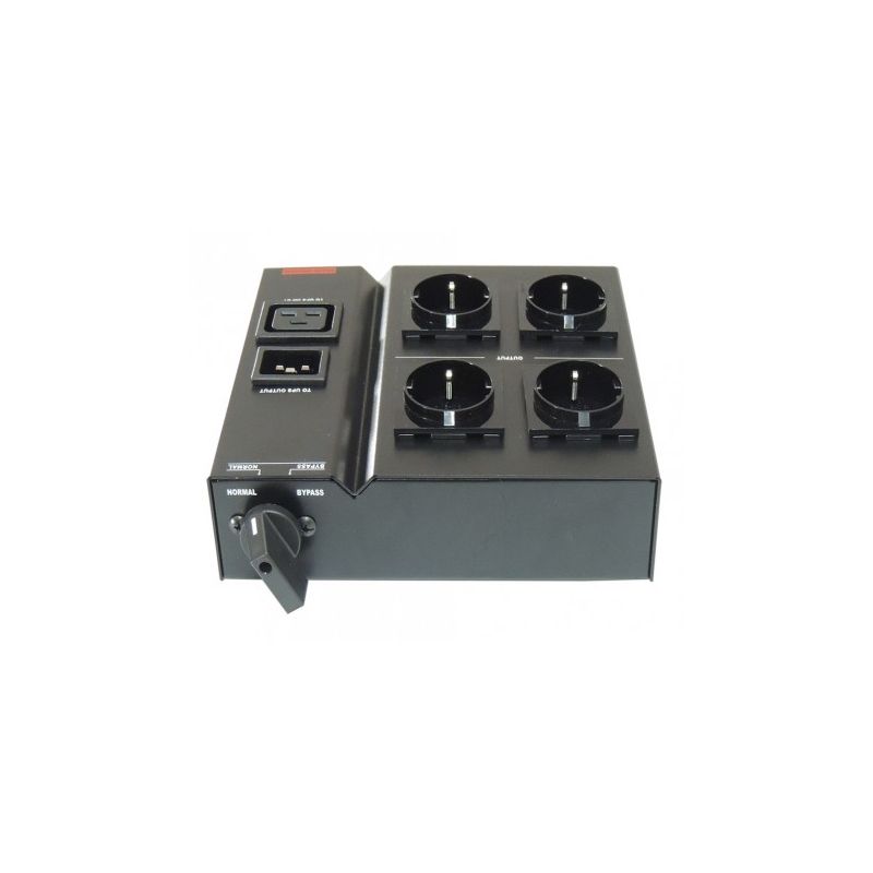 Lapara Maintenance bypass switch and Schuko terminal strip