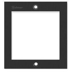 Golmar NX6001 BLACK inox frame 1 module