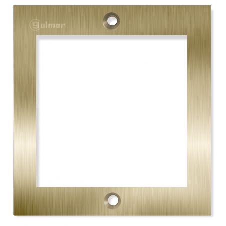 Golmar NX6001 GOLD módulo quadro 1 em inox