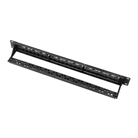 PP-24BLANK - Patch panel ciego de 24 puertos UTP/RJ45, Formato…