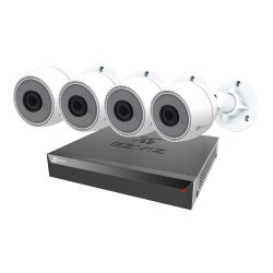 Ezviz EZ-CS-BN3824A0-E30 - Kit Videovigilância EZVIZ, NVR PoE 8 canais, 4…