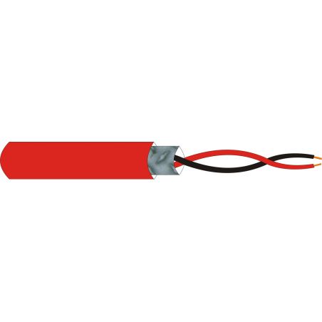 DEM-1247 Rollo 100 mts. de cable con funda de 2 x 1,5 trenzado