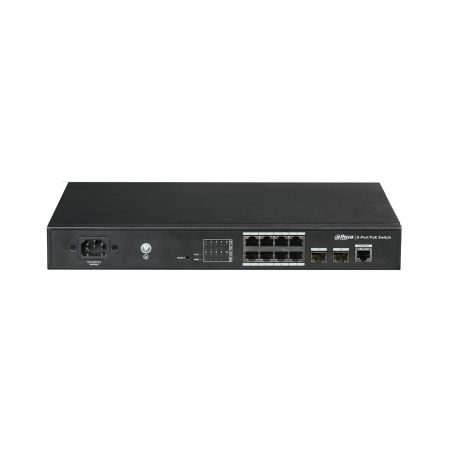 Dahua PFS4210-8GT-150 Switch Comercial gestionable PoE (L2) de 8…