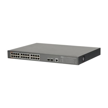 Dahua PFS4226-24GT-360 Switch Comercial gestionable PoE (L2) de…