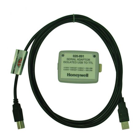 Honeywell 020-891 Cable programación para DXc/ZXS