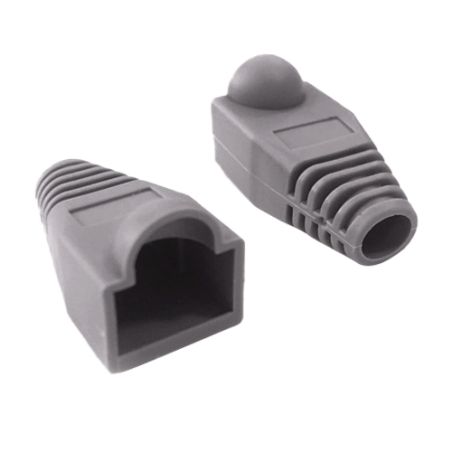 RJ45-BOOTCAP-G - Funda protectora RJ45, Compatible con cables UTP CAT6…