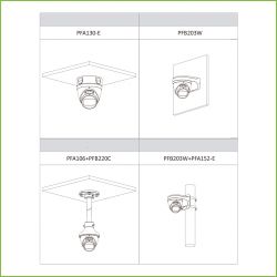 Dahua IPC-HDW5842T-ZE-S2 Dôme IP H265 8M WDR Starlight+ IR50m…