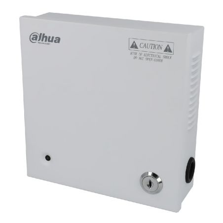 Dahua PFM341-9CH Fuente Alimentación Caja con Llave 12VDC 5A 9ch