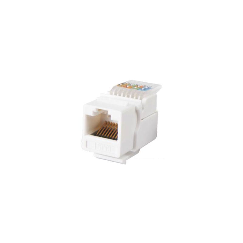 Drutp KJ-RJ45-CAT5-TL Keystone RJ45 hembra CAT5e sin herramientas