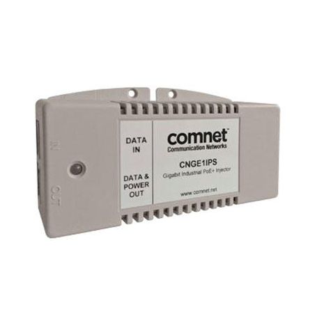 Comnet CNGE1IPS Injetor Industrial 1 Porta Gigabit PoE+…