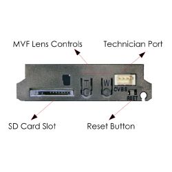 Provision I4-380IPS-MVF IP tubulaire 8MP H265 dWDR IR40m…