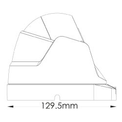 Provision DI-390AVF Dôme AHD 4IN1 1080P IR25m 2.8-12mm VF IP66