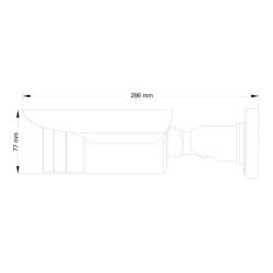 Provision I4-390AVF Tubulaire AHD 4IN1 1080P IR40m 2.8-12mm VF…