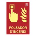 Implaser EX231L-A4-CAT Senyal polsador d'alarma en català…