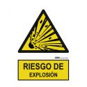 Implaser AD02-A4 Señal riesgo de explosión 29,7x21cm