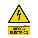 Implaser AD08-A4 Señal riesgo eléctrico 29,7x21cm