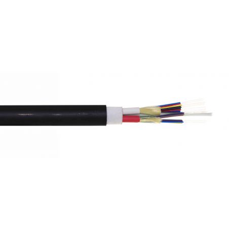 Ikusi CFA-024 Cable 24 tight SM fibers 4 tubes x 6 fibers. LSZH-FR-UV ...