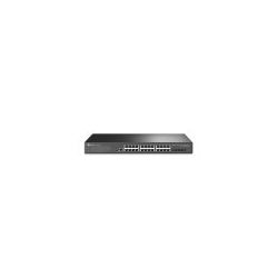 TP-LINK TL-SG3428X switch Gestionado L2+ Gigabit Ethernet (10/100/1000) Negro