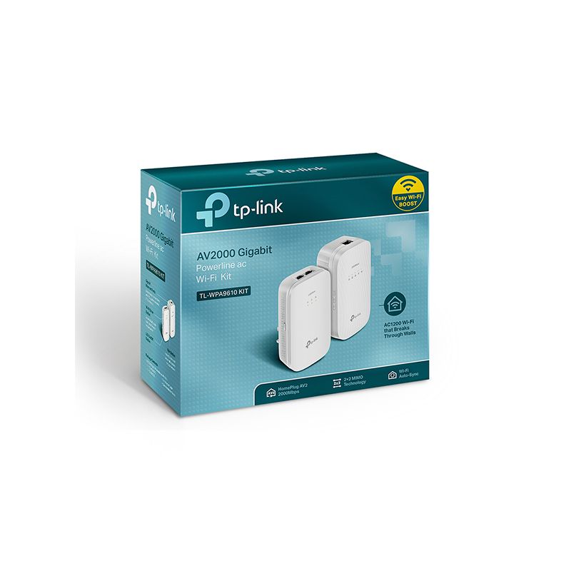 Tp Link Tl Wpa Kit Powerline Network Adapter Mbit S Ethernet