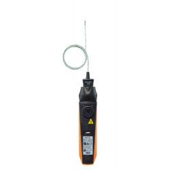 Testo 0563 4915 Thermomètre 915i avec sonde flexible à commande via Smartphone