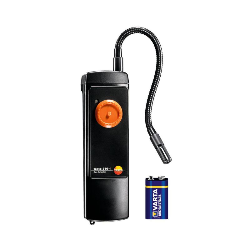 Testo 0632 0316 Détecteur de fuites de gaz 316-1pour conduites de gaz naturel