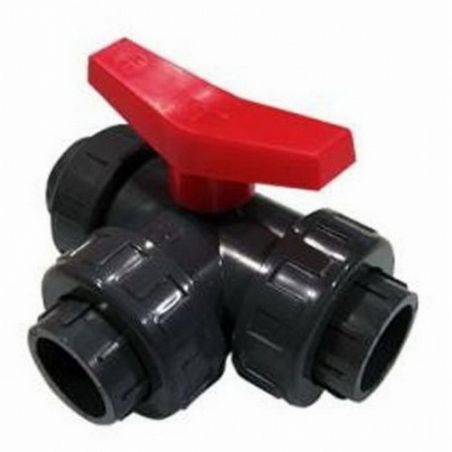 CSMR ABS-VAL-3V 3-way valve for 25mm suction pipe systems.