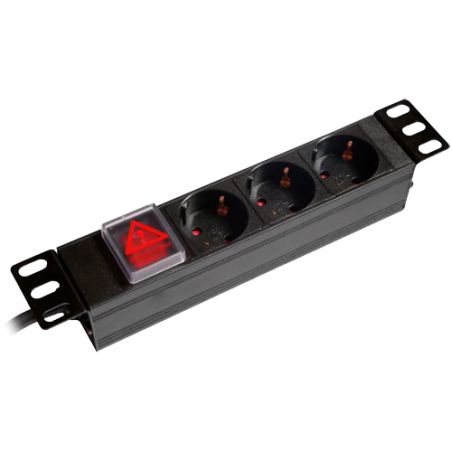 PDU-3P1U-SW-10INCH - Tomada de corrente múltipla, Concebido para racks…