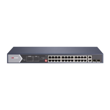 Hikvision Basic DS-3E0528HP-E PoE switch with 24 copper ports…