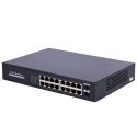 SW1816POE-GF-250-E - Switch PoE, 16 puertos RJ45 + 2 SFP Uplink, 16x…