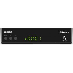 [Refurbished] Edision OS NINO+ DVB-S2 Satellite Receiver E2 LINUX Full HD, H.265/HEVC