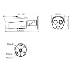 Dahua TPC-BF4441-B13F6-BW-S2 Câmera térmica IP DUAL 400*300…