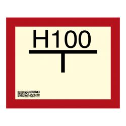 Siex EX248N Placa hidrante (H-100) 25x20cm