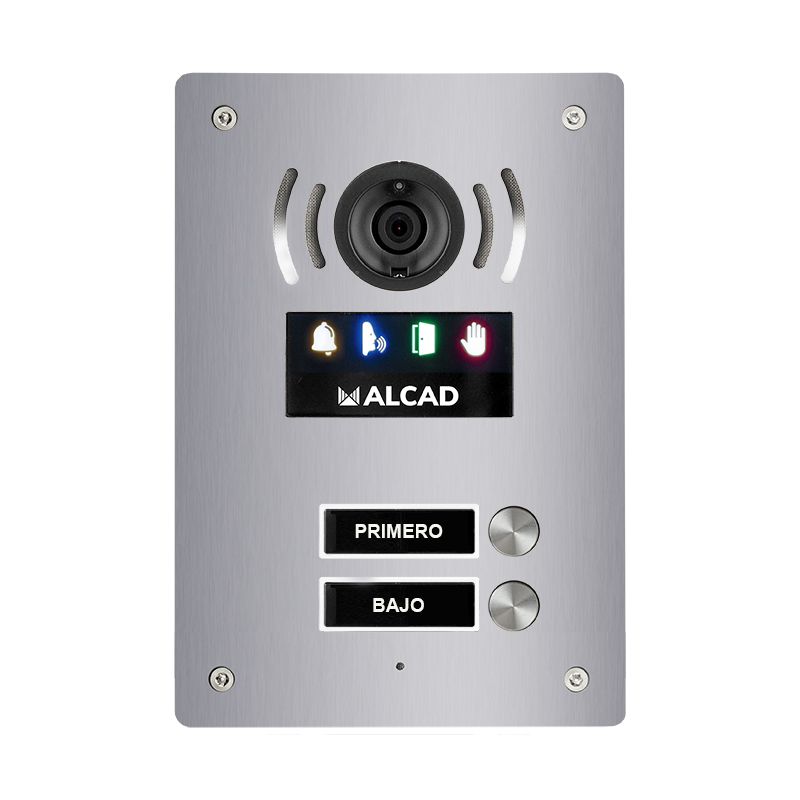 Alcad PTS-63202 Aloi audio&video panel 2 simple buttons