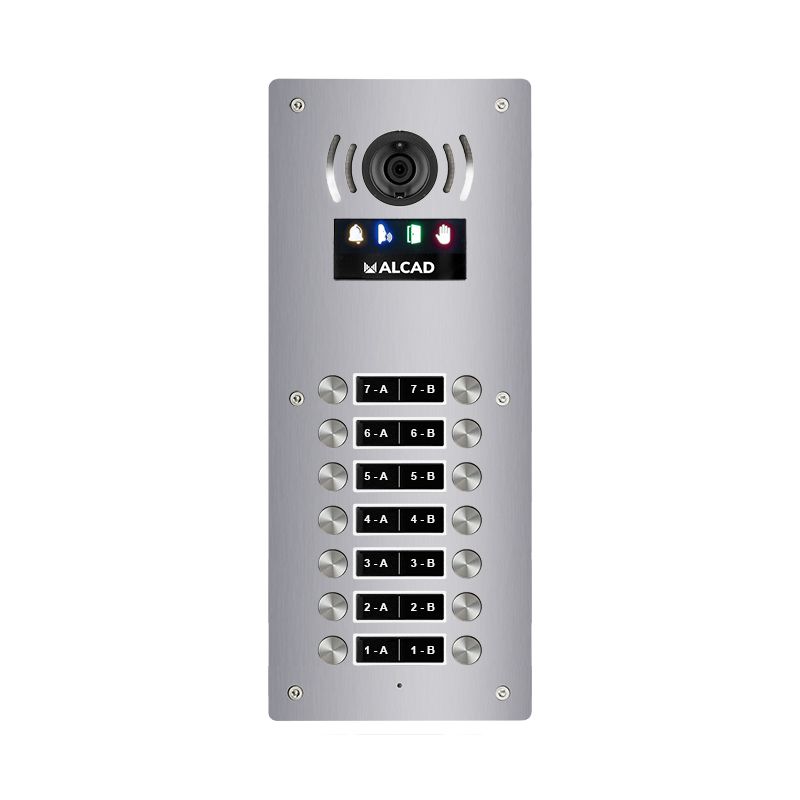 Alcad PTD-63207 Aloi audio&video panel 7 double buttons