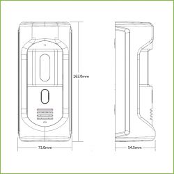 Dahua VTO2101E-P-S2 Outdoor IP Video Door Station with 2MP PoE…