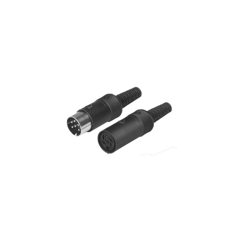 Bosch DCN Connectors (25 pairs) conector DCN male/female Negro