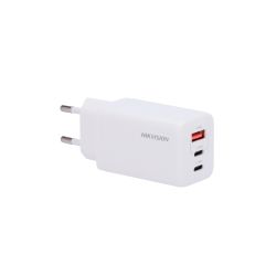 Hikvision HS-FC65-E01 - Chargeur GaN, Sortie: 2 ports USB-C et 1 port USB-A,…